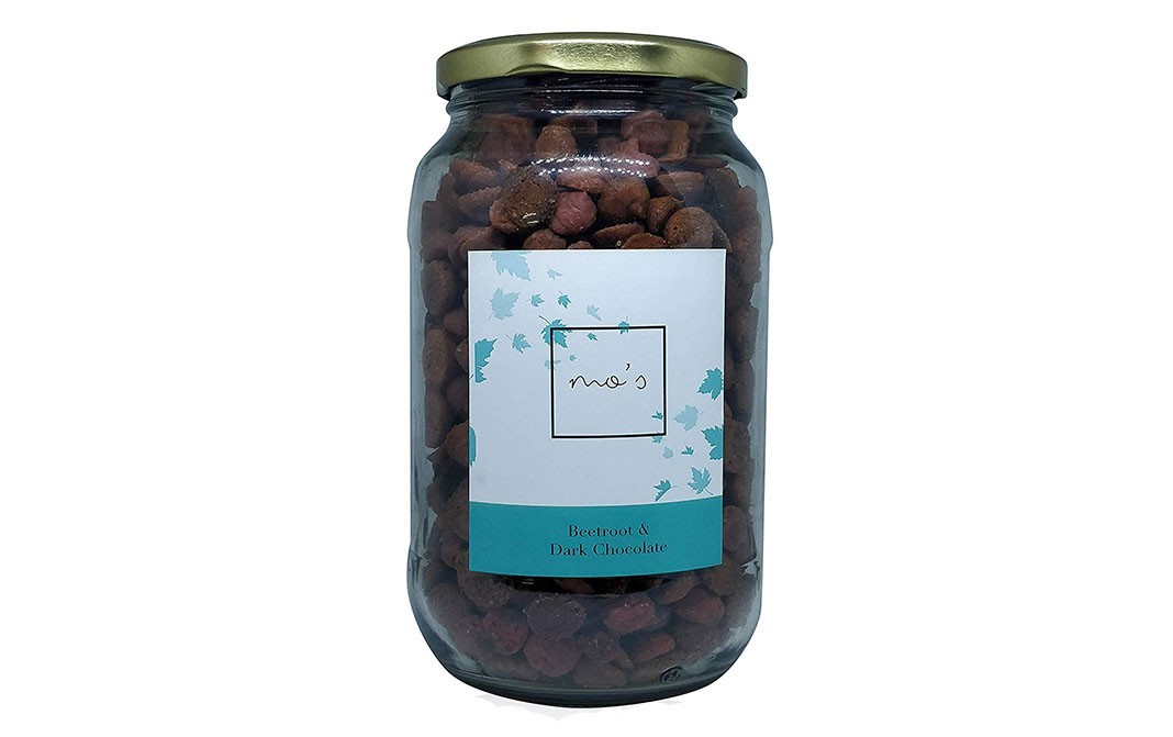 Mo's Beetroot & Dark Chocolate Cookies   Glass Jar  400 grams